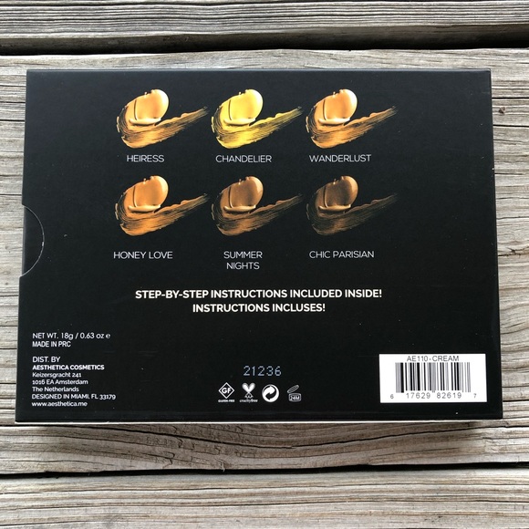 AESTHETICA Cream Contour Kit Palette - Picture 4 of 11